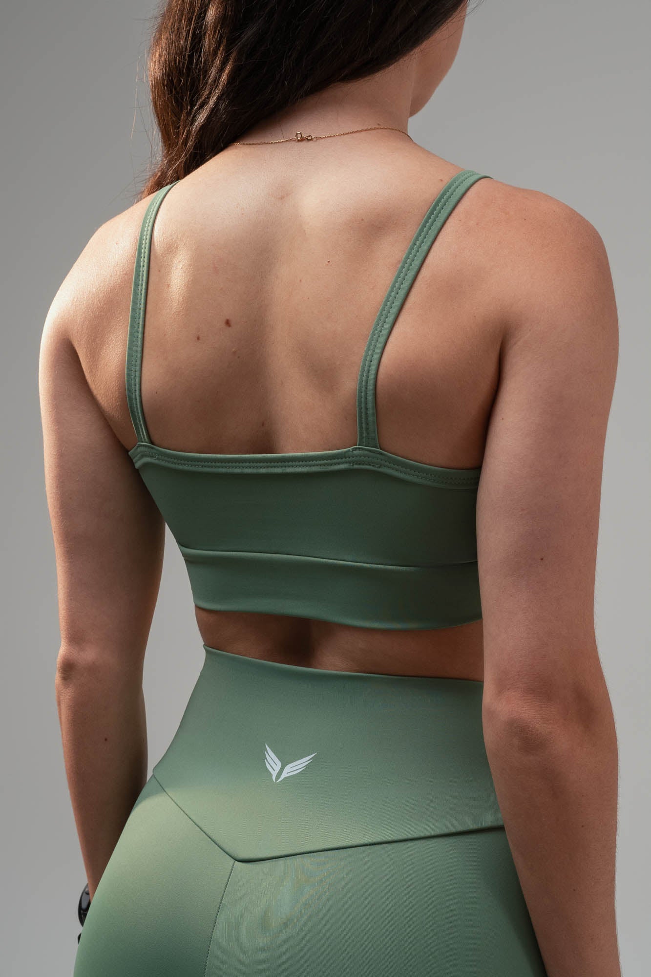 Top alça fina fitness