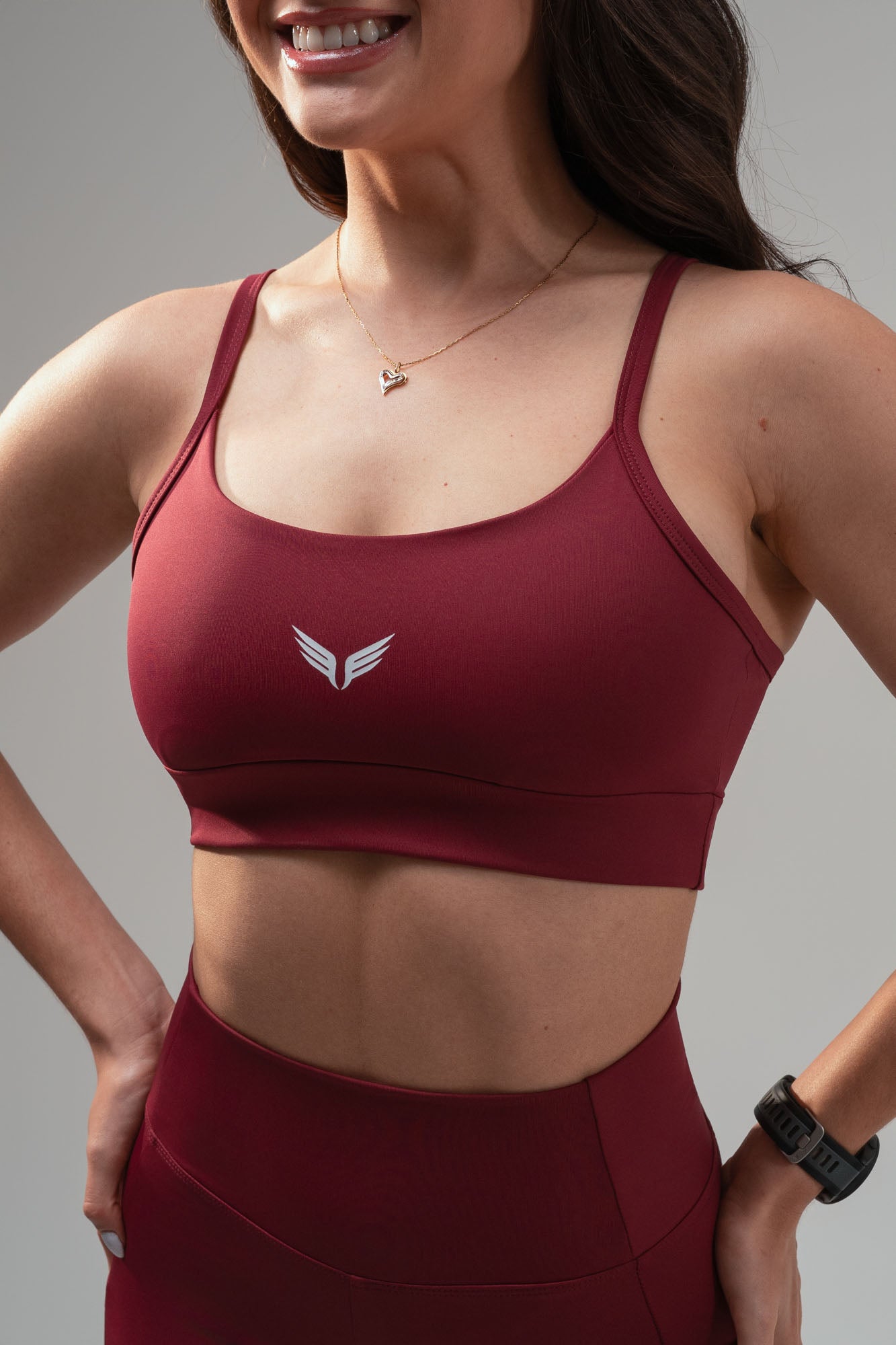 Top alça fina fitness