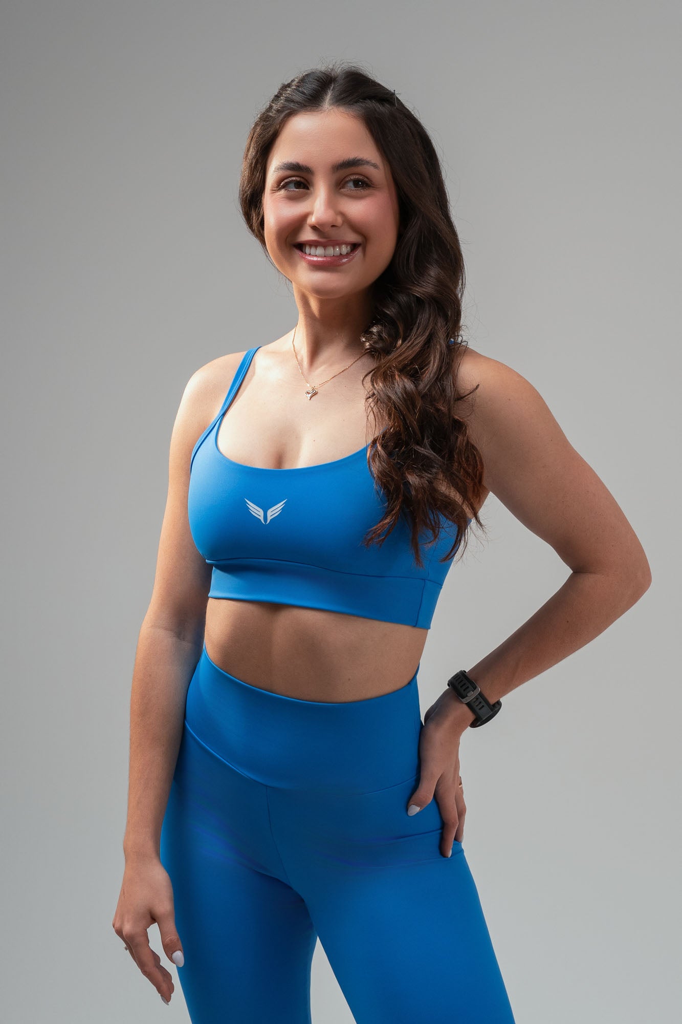 Top alça fina fitness