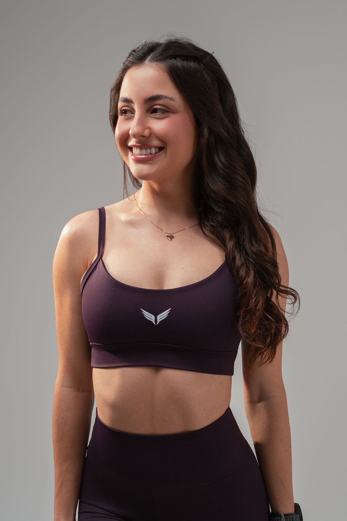 Top alça fina fitness