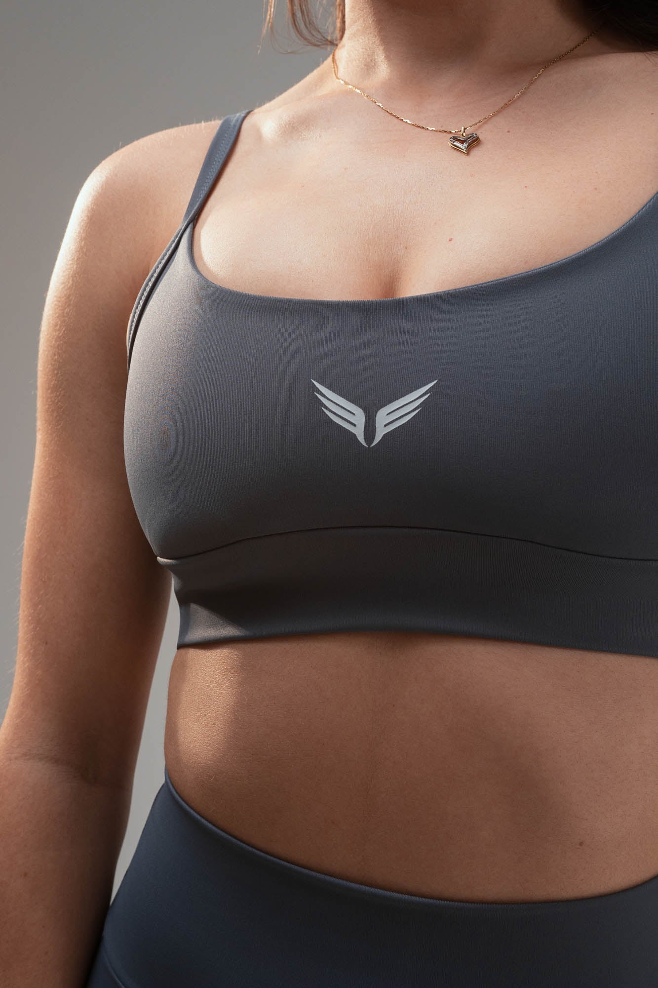 Top alça fina fitness