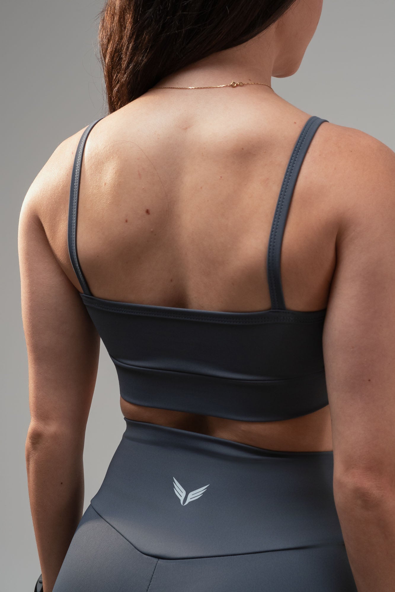 Top alça fina fitness