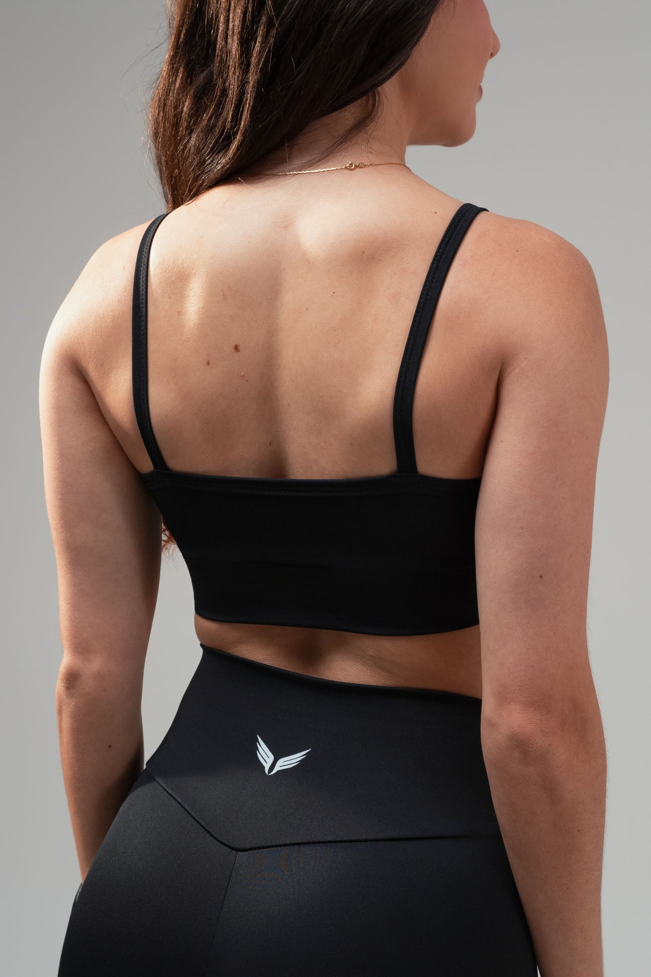 Top alça fina fitness