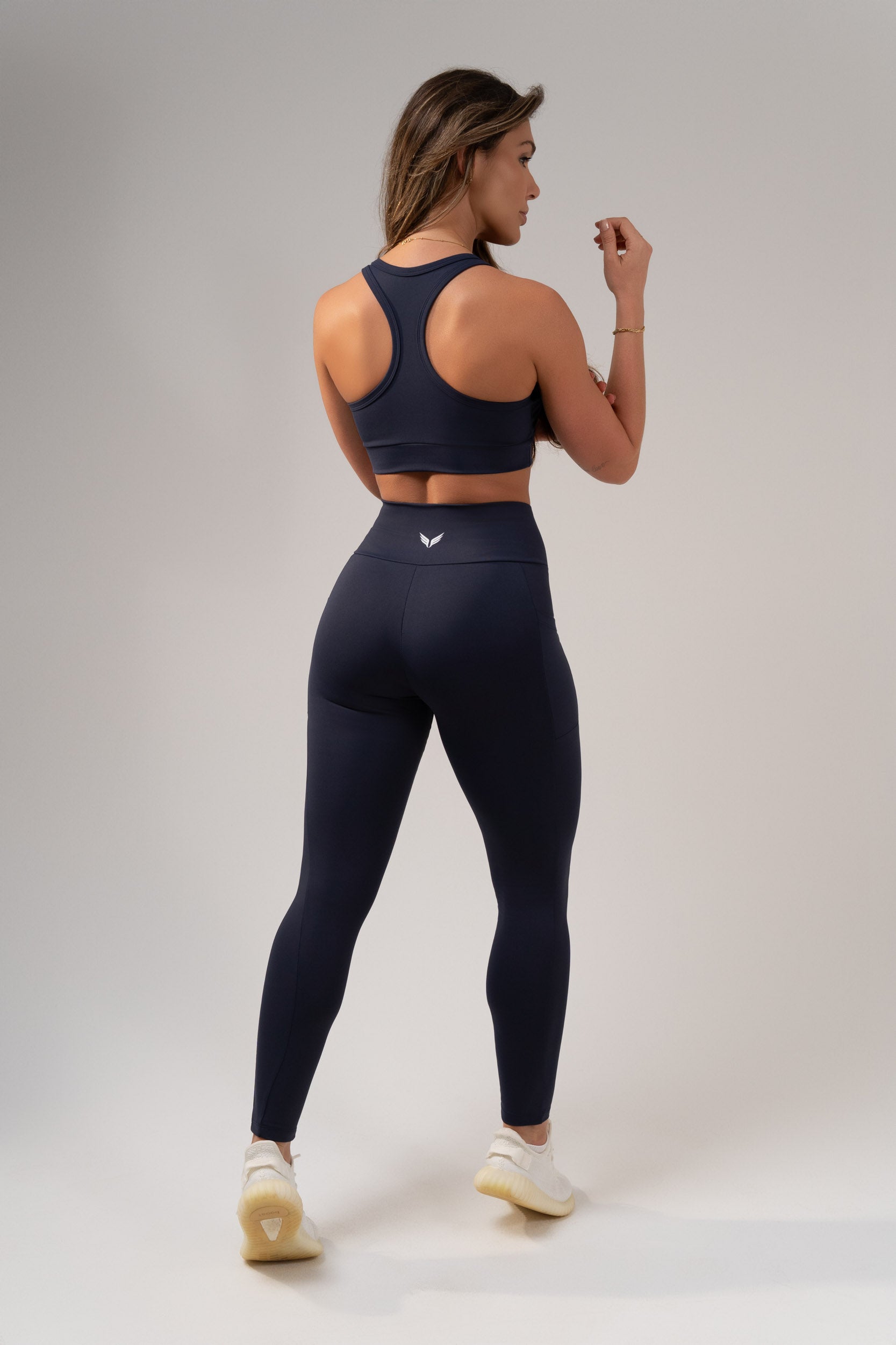 Calça Legging Feminina com Bolso Lateral