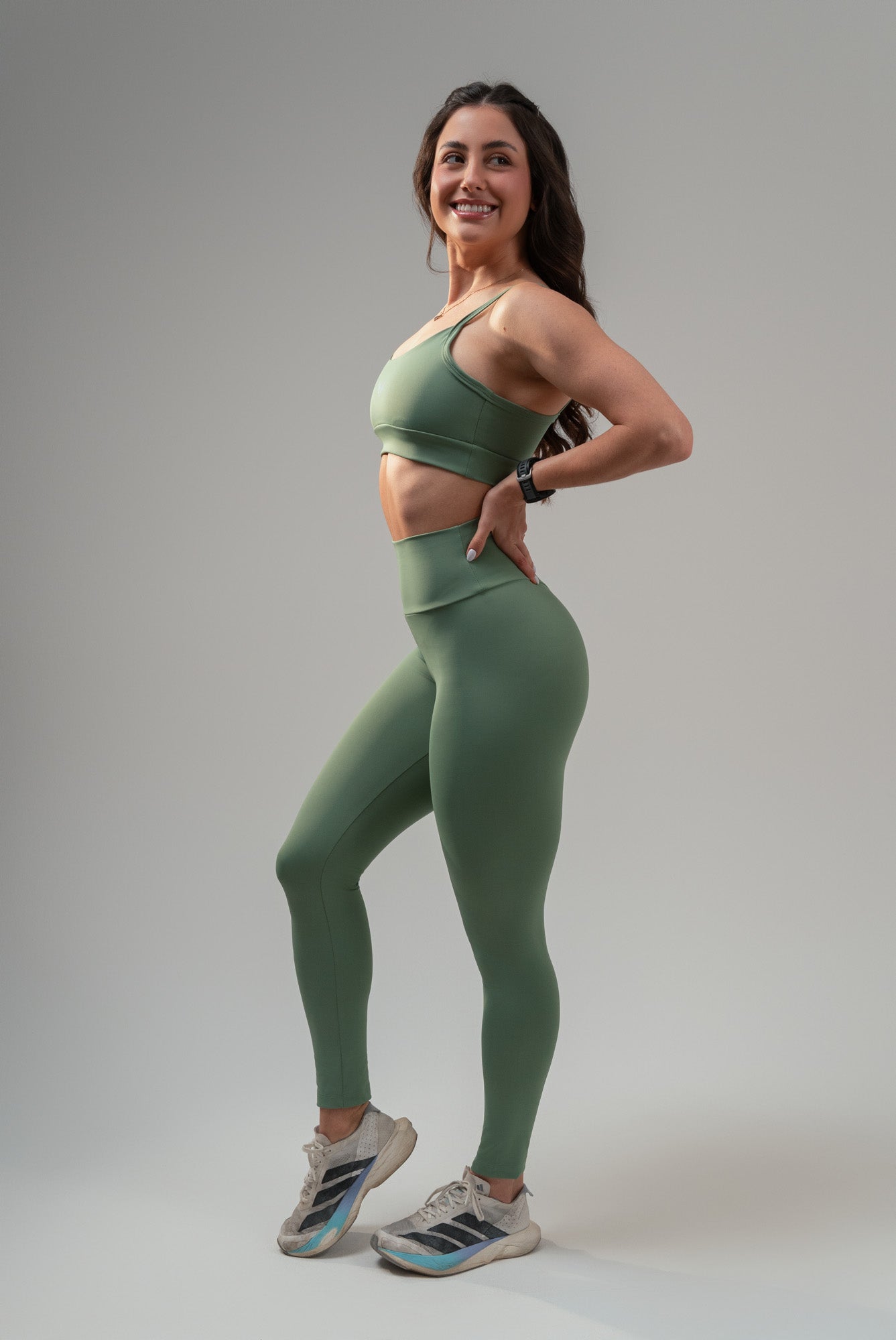 Calça Legging Feminina de Poliamida Premium com Elastano