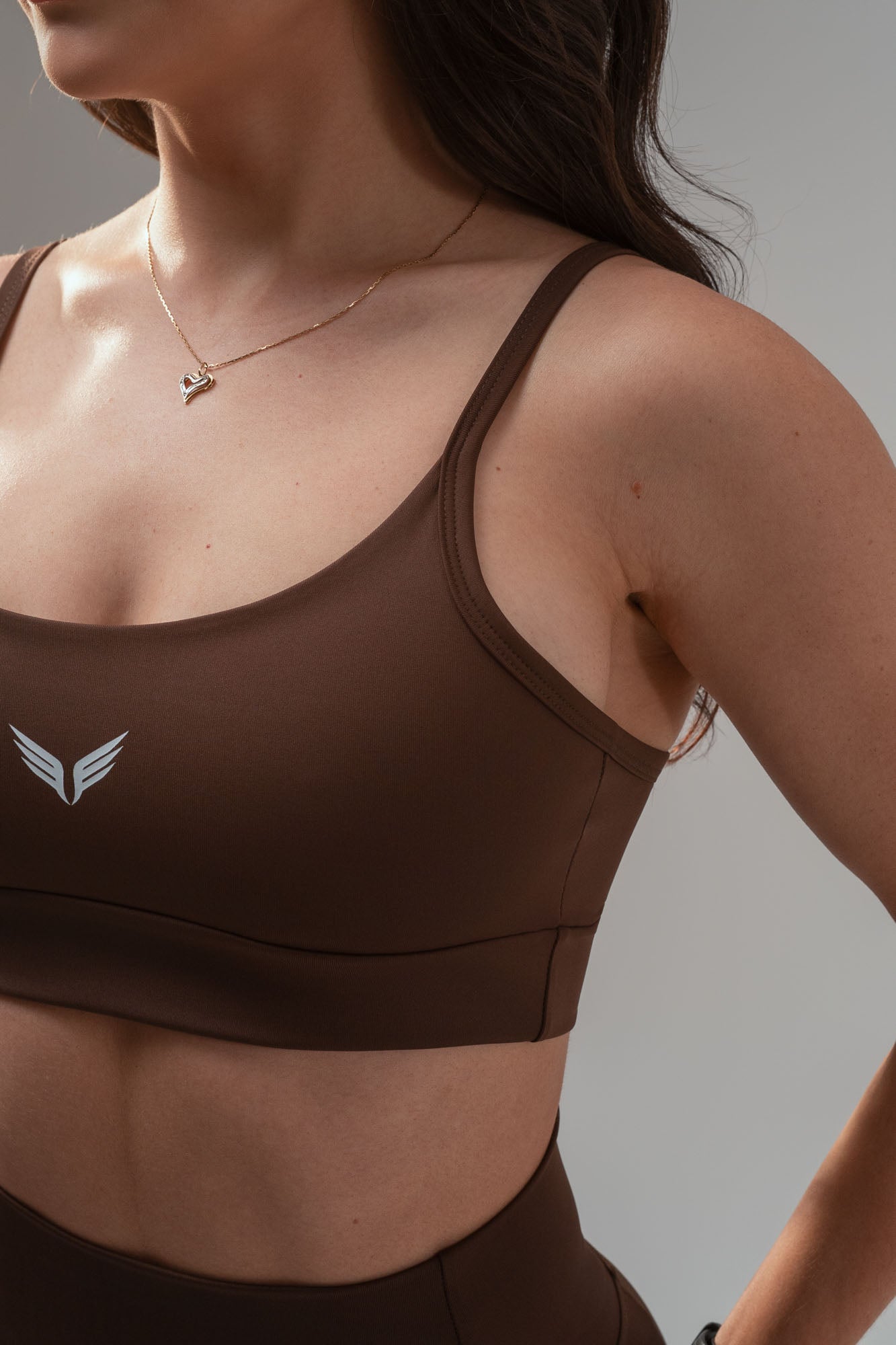 Top alça fina fitness