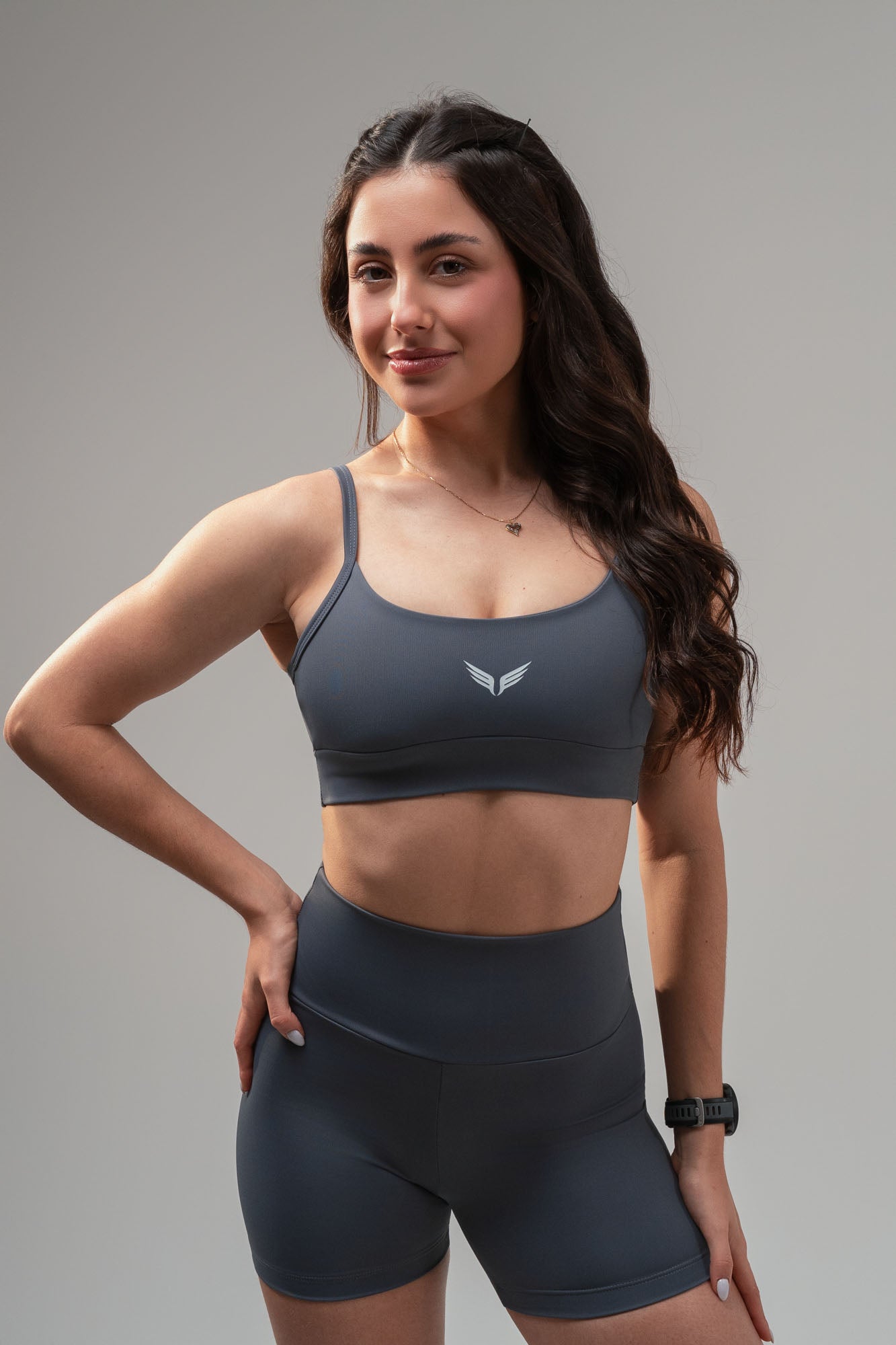 Top alça fina fitness