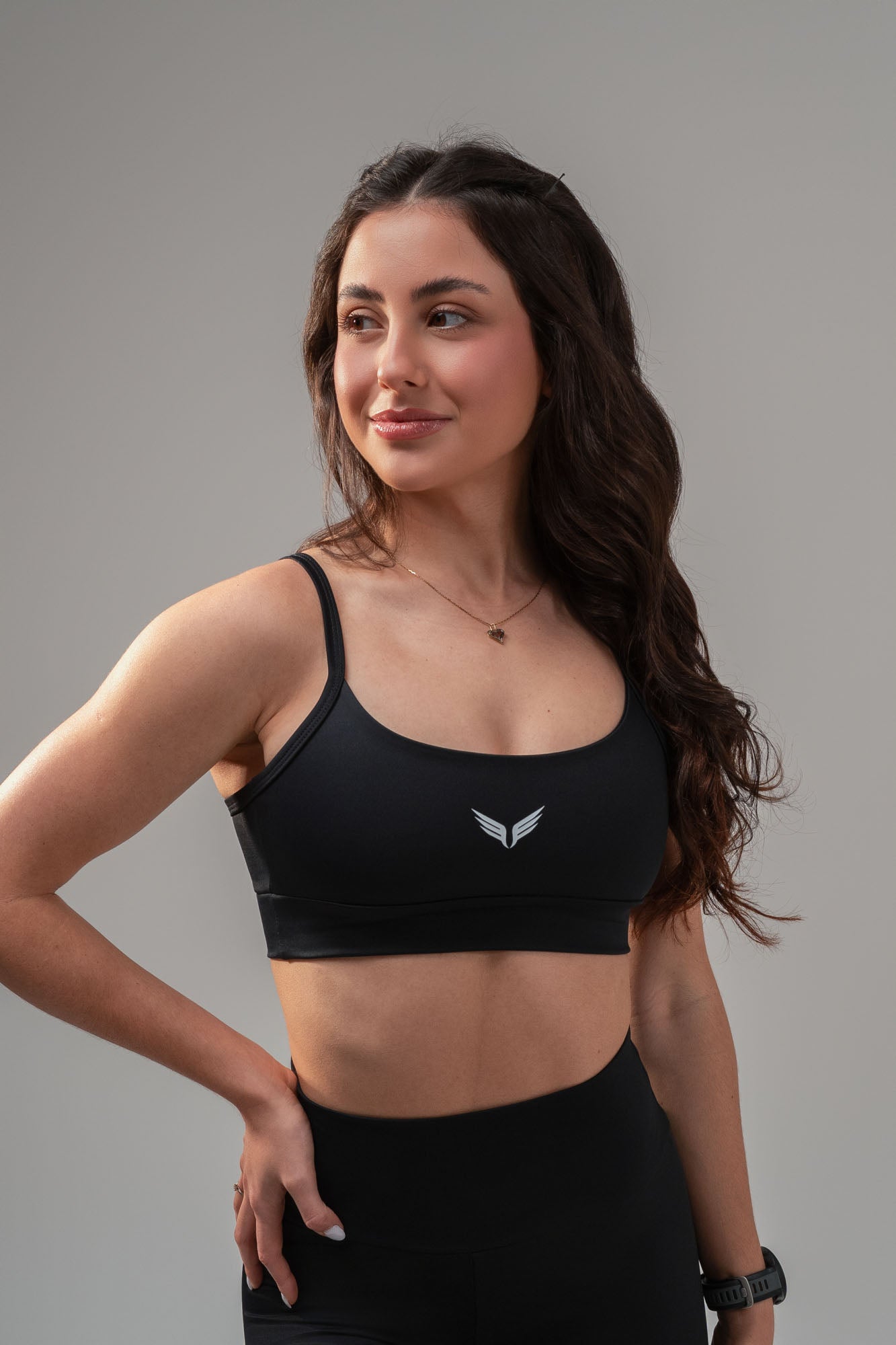 Top alça fina fitness